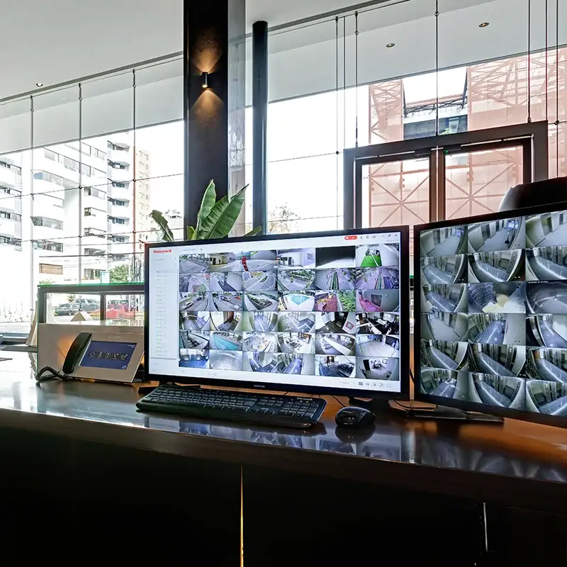 Seguridad electrónica CCTV control de acceso e intercomunicación